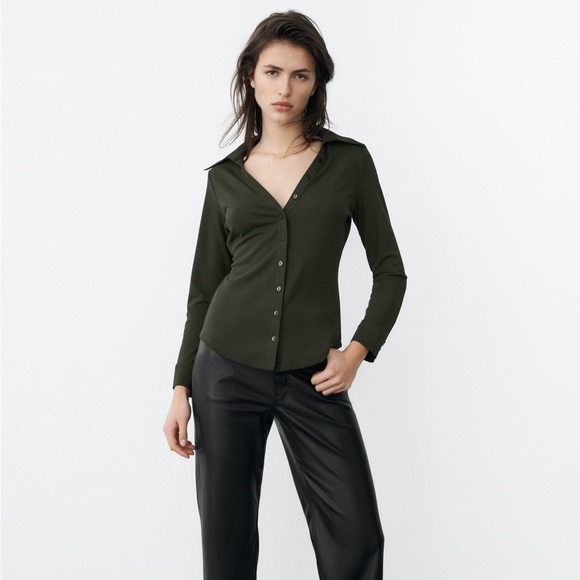 NWT Zara Button-Up Longsleeves - Picture 2 of 9